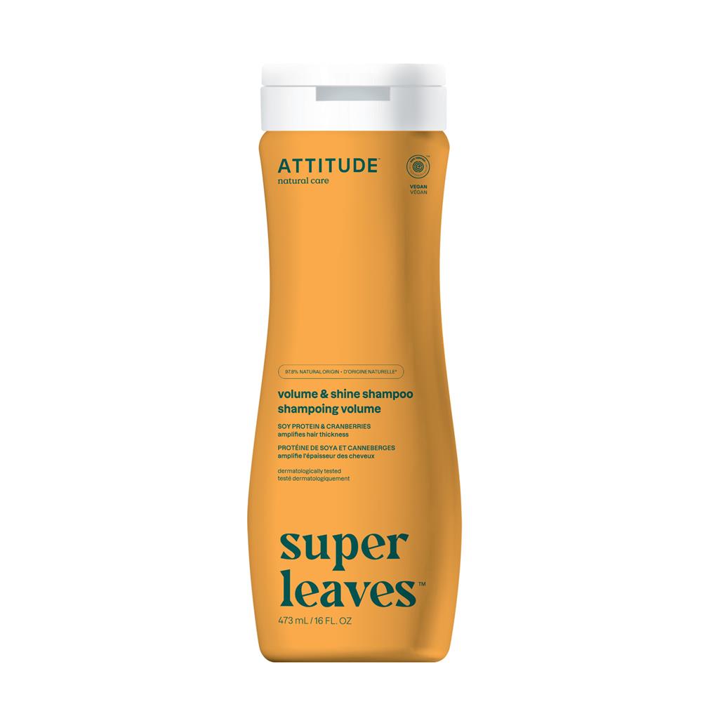 Super Leaves Shampoo - Volume & Shine 473ml - Greenlands Health Store