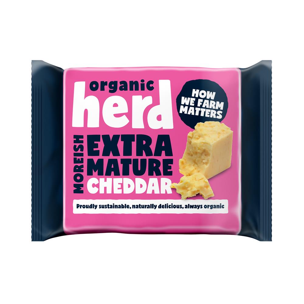 Organic Extra Mature Cheddar Cheese 200g - Greenlands Health Store