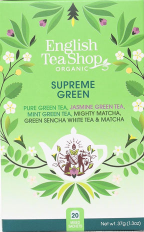 Supreme Green Tea 20 Tea Bag - Greenlands Health Store