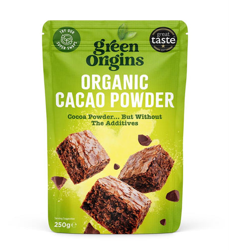 Organic Cacao Powder 250g - Greenlands Health Store