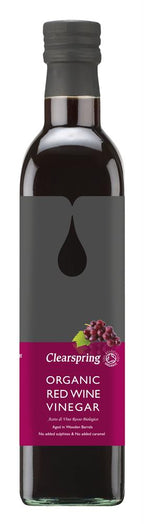 Organic Red Wine Vinegar 500ml - Greenlands Health Store