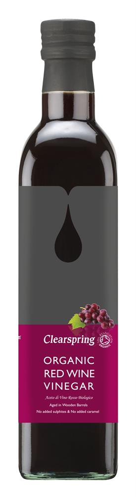 Organic Red Wine Vinegar 500ml - Greenlands Health Store