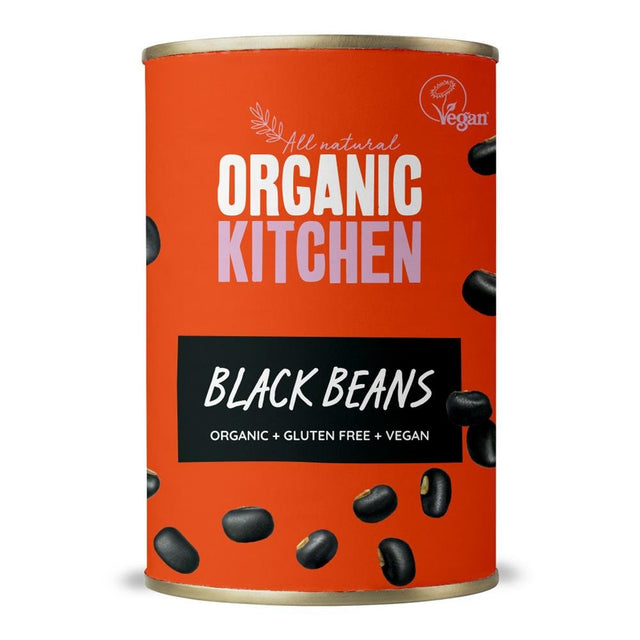 Organic Black Beans 400g - Greenlands Health Store
