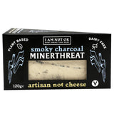 Minerthreat - Smoky Charcoal Vegan Cheese 120g - Greenlands Health Store