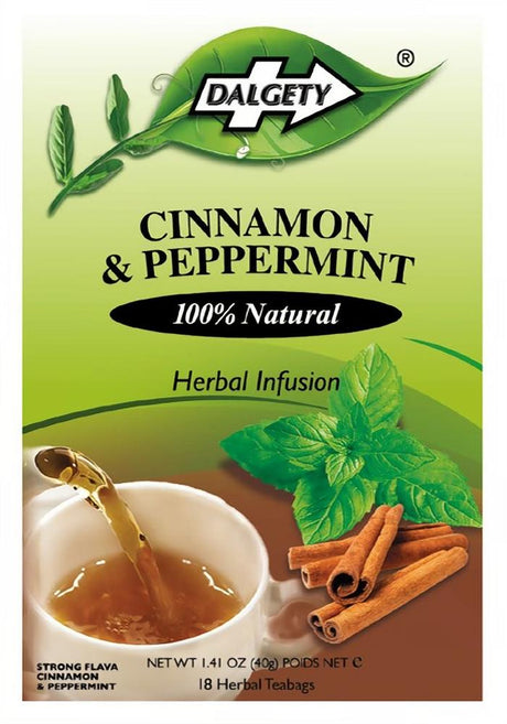 Dalgety Cinnamon & Peppermint Tea 18 Teabag - Greenlands Health Store