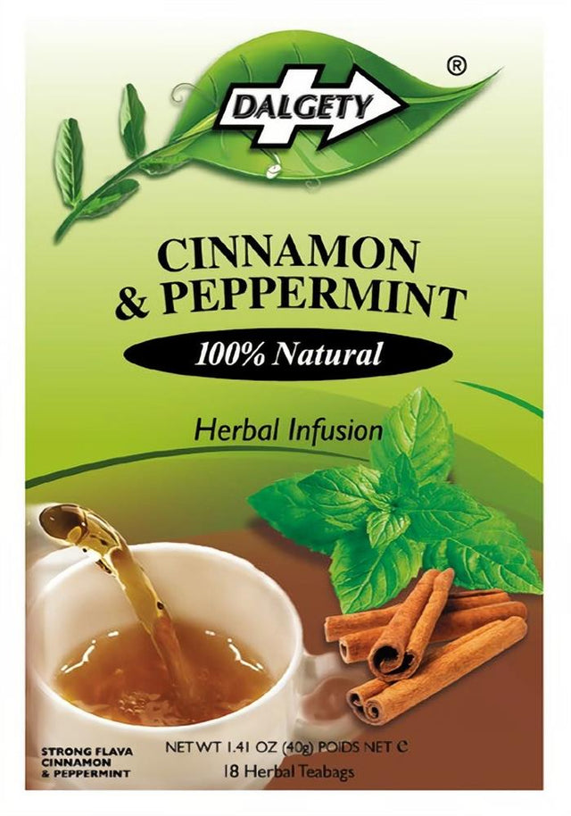 Dalgety Cinnamon & Peppermint Tea 18 Teabag - Greenlands Health Store