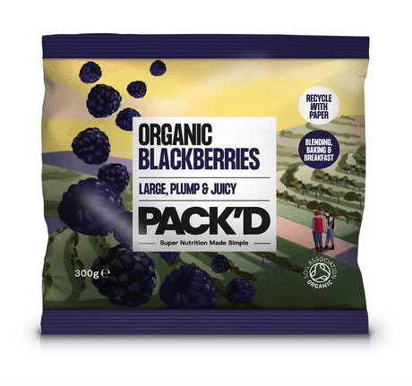 Organic Blackberries 300g - Greenlands Health Store