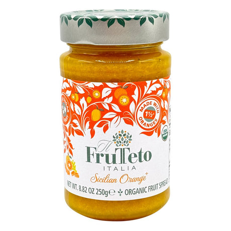 Sicilian Orange+ Organic Reduced Sugar 100% Fruit Spread 250g - Greenlands Health Store