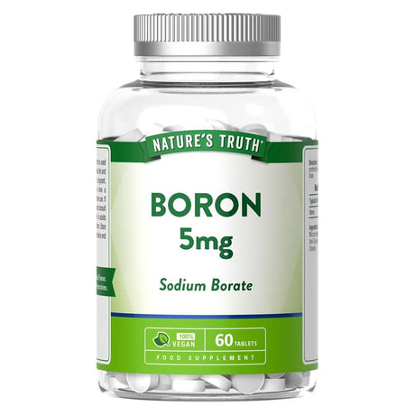 Nature's Truth Boron 5mg - 60 Tablets - Greenlands Health Store
