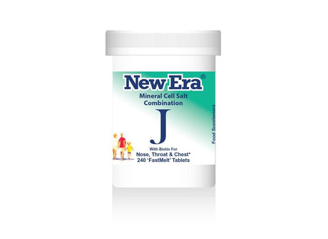 Combination J - Nose Throat & Chest. 240 tablets - Greenlands Health Store