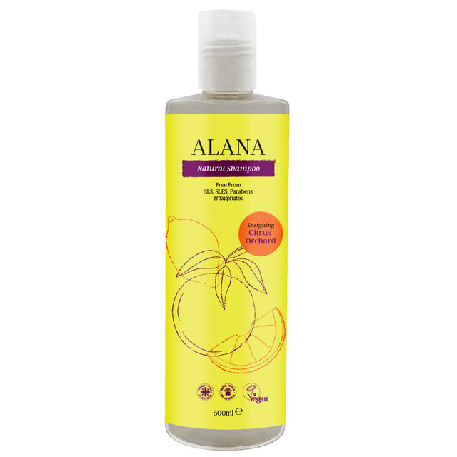 Citrus Orchard Natural Shampoo 500ml - Greenlands Health Store