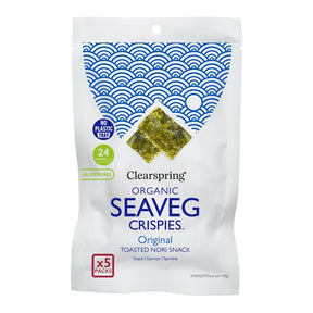 Original - Organic Seaveg Crispies Multipack(TRAYLESS) 20g - Greenlands Health Store