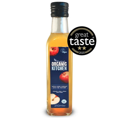 Organic Apple Cider Vinegar with The Mother 250ml - Greenlands Health Store