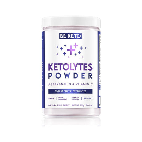 BeKeto - Keto Electrolytes Powder - Forest Fruit 200g - Greenlands Health Store