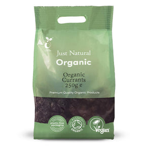 Organic Currants 250g - Greenlands Health Store