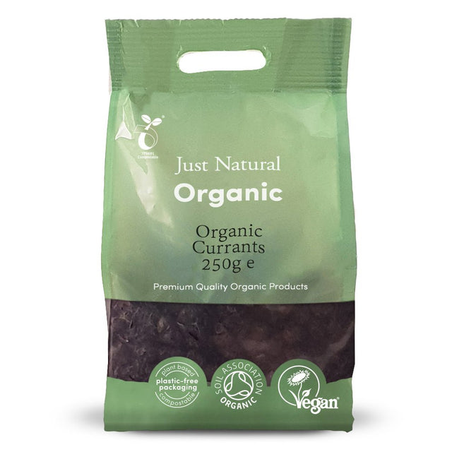 Organic Currants 250g - Greenlands Health Store
