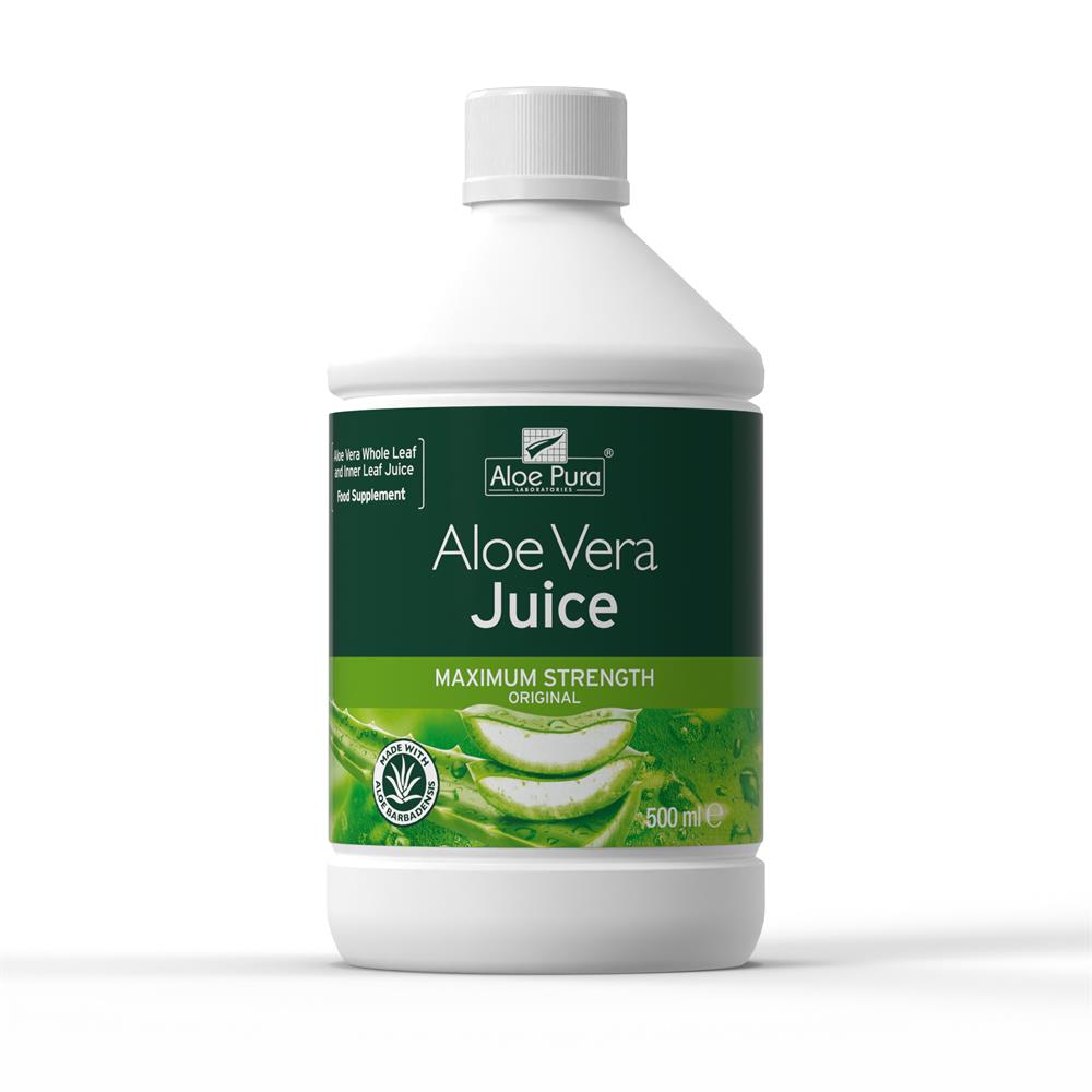 Aloe Vera Juice Max Strength 500ml - Greenlands Health Store
