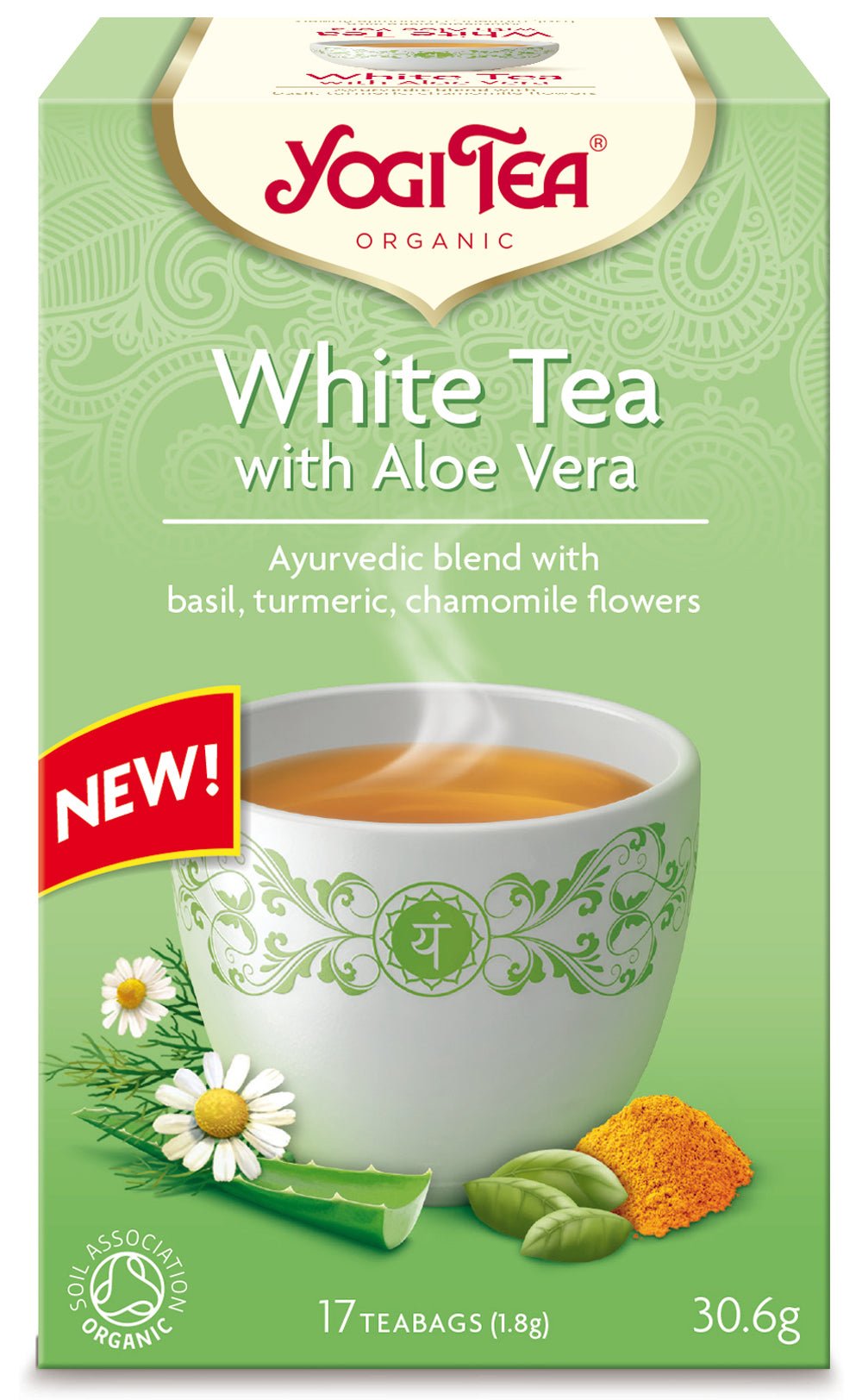 White Tea Aloe Vera Organic 17 Bag - Greenlands Health Store