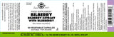 Solgar® Bilberry Berry Extract with Blueberry Vegetable Capsules - Pack of 60 - Greenlands Health Store