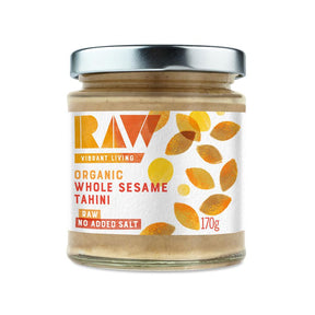 Organic Raw Whole Tahini 170g - Greenlands Health Store