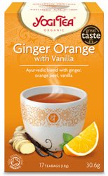 Yogi Tea Ginger Orange with Vanilla Organic 17 Bag - Greenlands Health Store