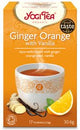 Yogi Tea Ginger Orange with Vanilla Organic 17 Bag - Greenlands Health Store