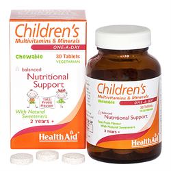 Children's MultiVit + Minerals - 30 Tablets - Greenlands Health Store