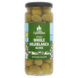 Whole Green Olives - Stone - in green olives in brine 340g - Greenlands Health Store