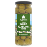 Whole Green Olives - Stone - in green olives in brine 340g - Greenlands Health Store