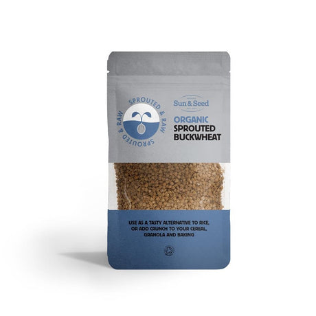 Sun and Seed Organic Sprouted & Raw Buckwheat 250g - Greenlands Health Store
