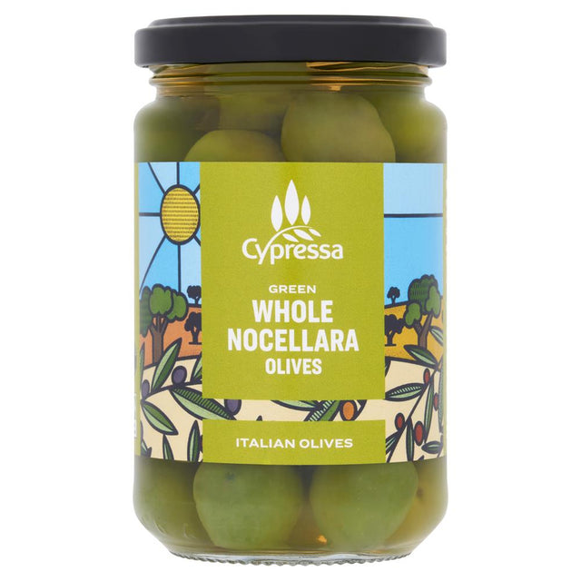 Whole Nocellara Olives 290g - Greenlands Health Store