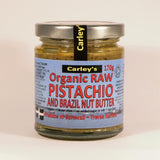 Org Raw Pistachio & Brazil Nut Butter 170g - Greenlands Health Store