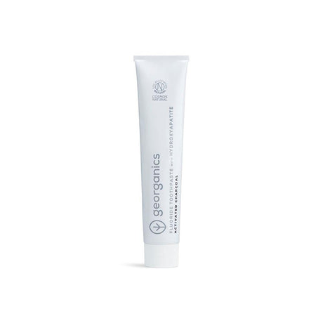 Toothpaste with Hydroxyapatite - Charcoal - with Fluoride - Greenlands Health Store