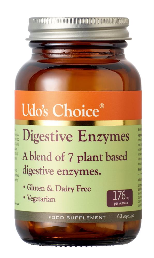 Digestive Enzyme 60 Caps contain plant based enzymes. - Greenlands Health Store