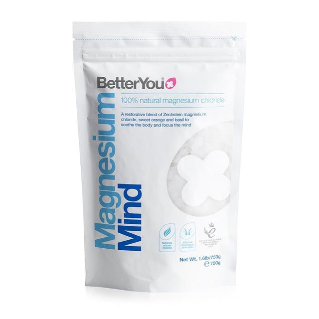 BetterYou Magnesium Flakes Mind 750g - Greenlands Health Store
