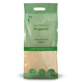 Organic Oatmeal Fine 500g - Greenlands Health Store