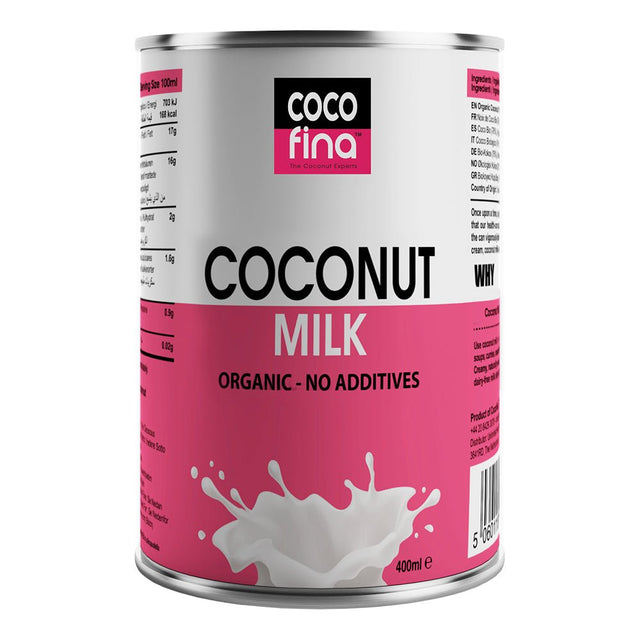 Organic Coconut Milk 400ml - Greenlands Health Store