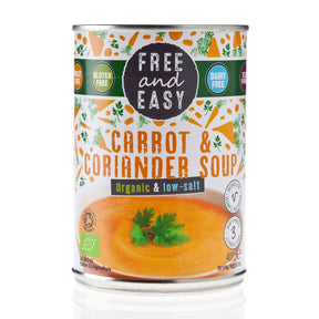 Organic Low Salt Carrot & Coriander Soup 400g - Greenlands Health Store
