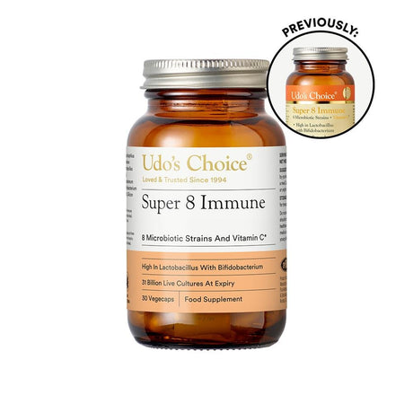 Udo's Choice Super 8 Immune Microbiotics 30's - Greenlands Health Store