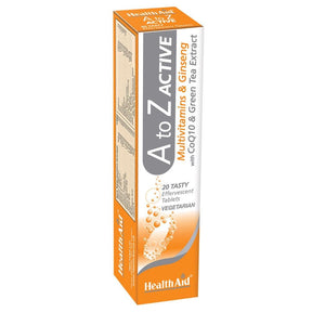 A to Z Active Effervescent Tablets - Greenlands Health Store