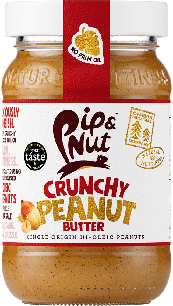 Pip & Nut Crunchy Peanut Butter 300g - Greenlands Health Store