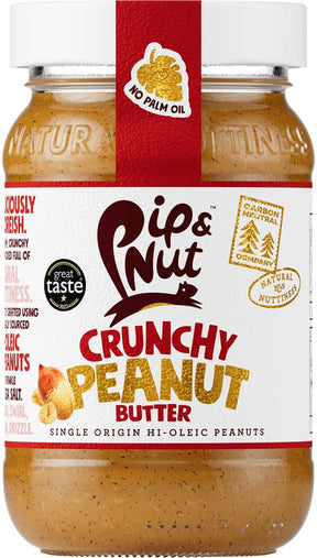 Pip & Nut Crunchy Peanut Butter 300g - Greenlands Health Store