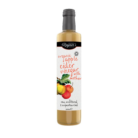 Organic Apple Cider Vinegar with Mother 500ml - Greenlands Health Store