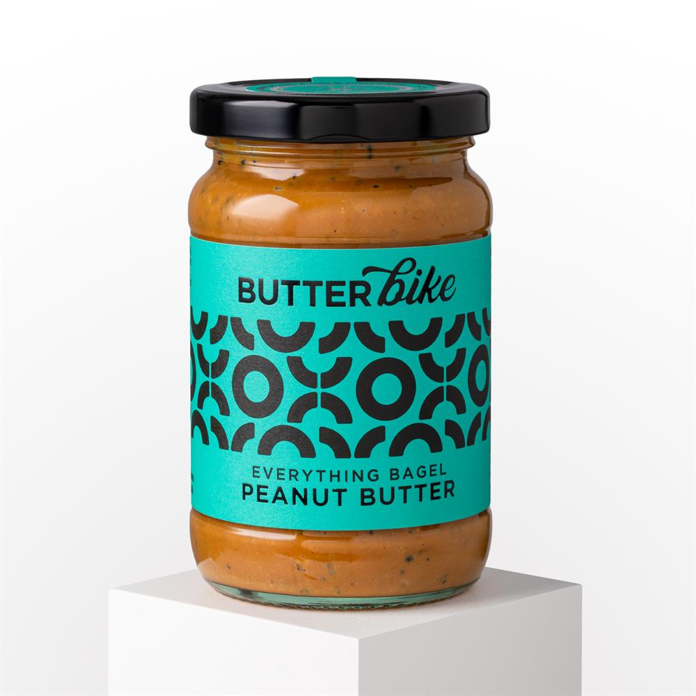 Butter Bike Smoked Everything Bagel Peanut Butter 285g - Greenlands Health Store