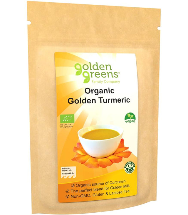 Organic Golden Turmeric 200g - Greenlands Health Store