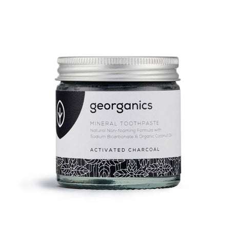 Fluoride Free Toothpaste - Charcoal - 60ml - Greenlands Health Store