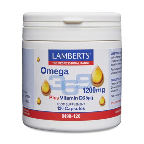 Omega 369 1200mg 120 capsule - Greenlands Health Store