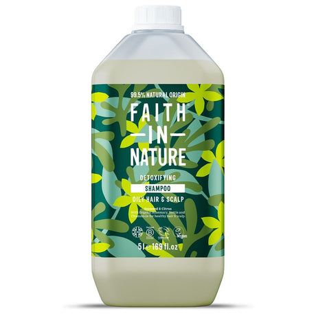 Faith in Nature Seaweed & Citrus Shampoo 5 Litre - Greenlands Health Store