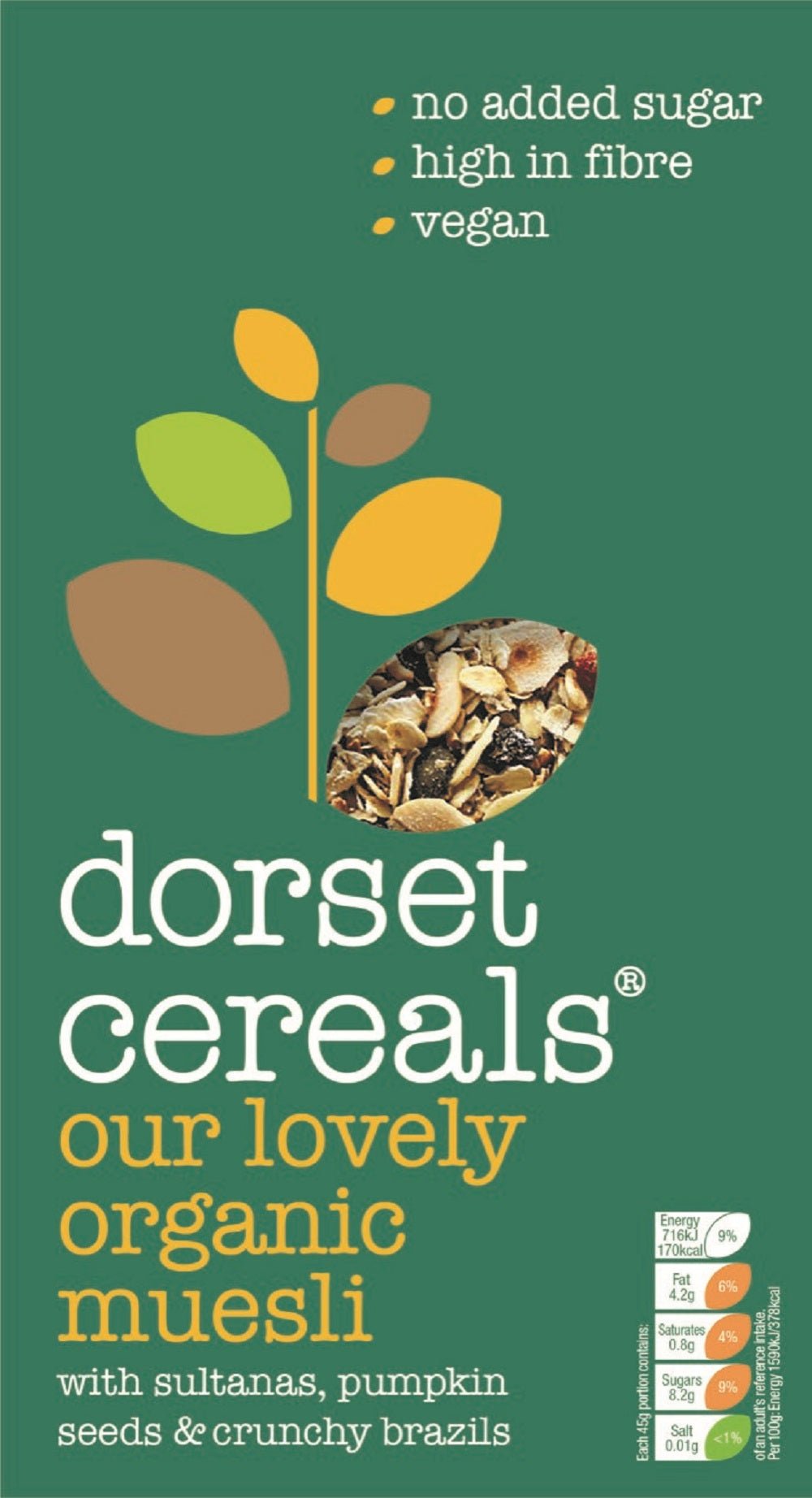 Organic Muesli 600g - Greenlands Health Store