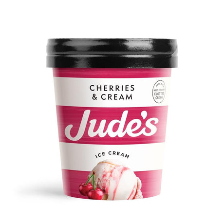 Cherries & Cream Ice Cream 460ml - Greenlands Health Store